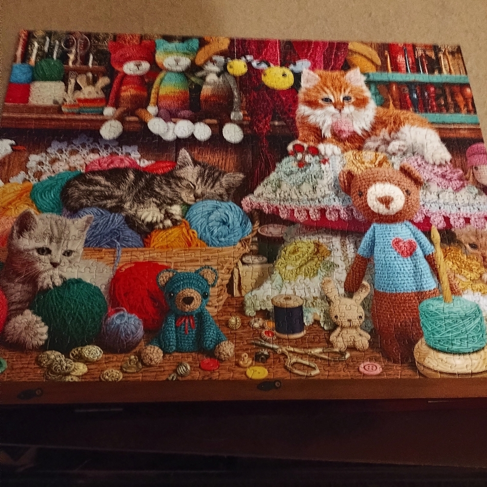 Buffalo David Bitton Colorful Knitting Puzzle
